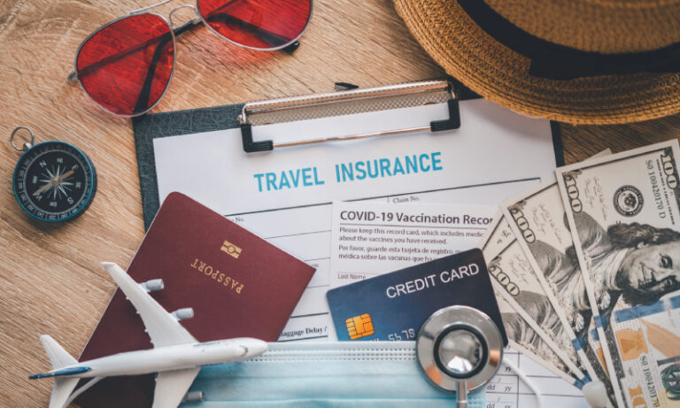 Travel insurance documents to help travelers feel confident in travel safety.